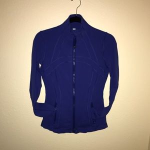 Blue Lululemon Zip Up Jacket